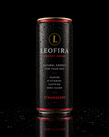 Leofira Strawberry – Natural Energy Zero Zucchero